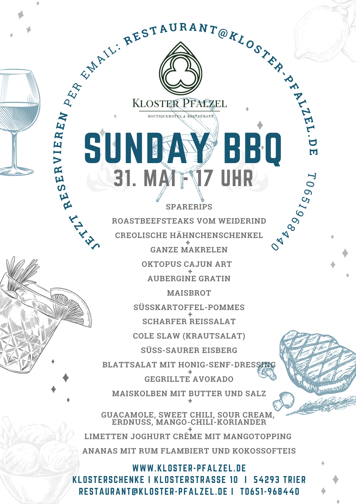 LAZY SUNDAY BBQ I 31. MAI LAZY SUNDAY BBQ I 31. MAI